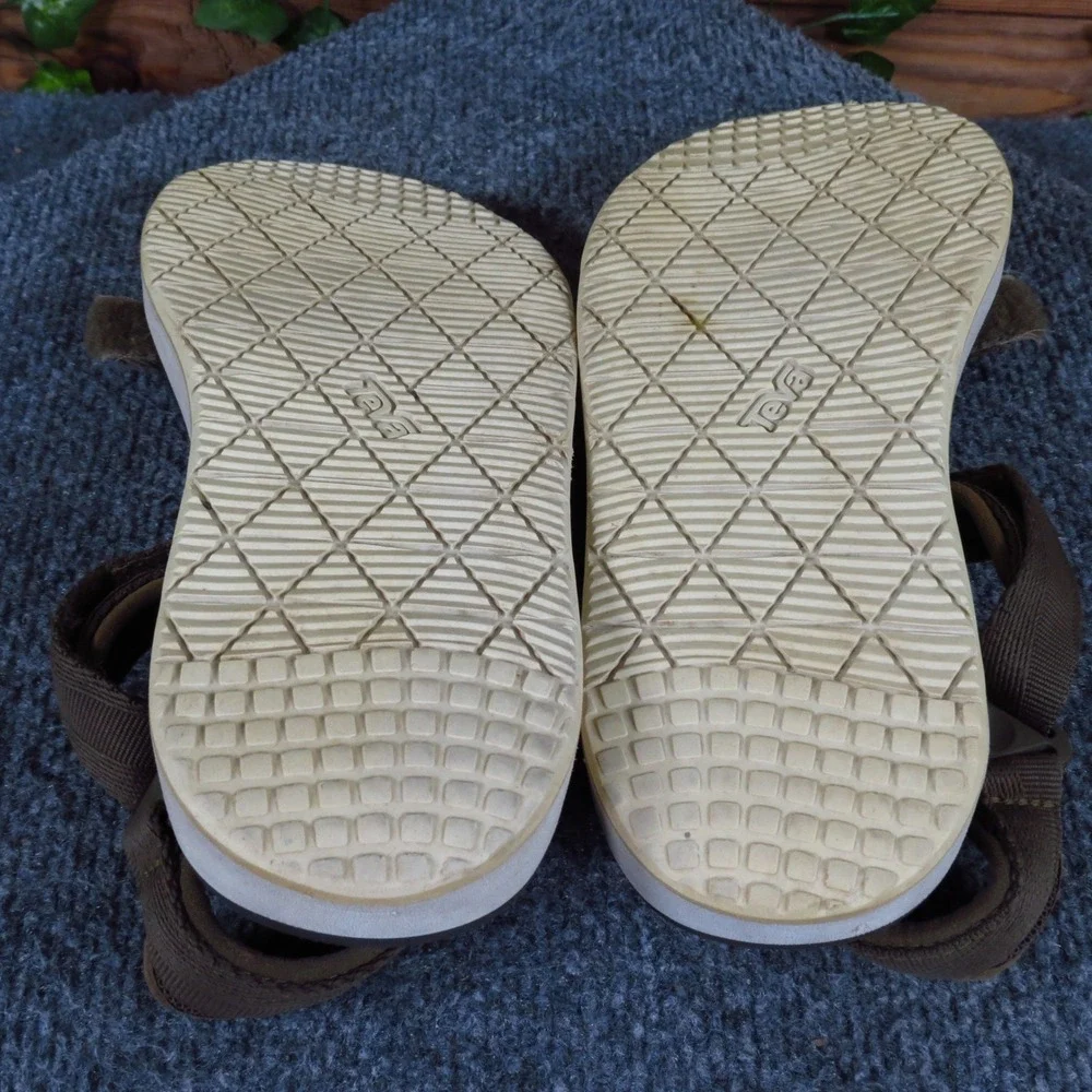 Teva Original Universal Premier Womens Sandal Size 7 Hiking Olive Green Webbing